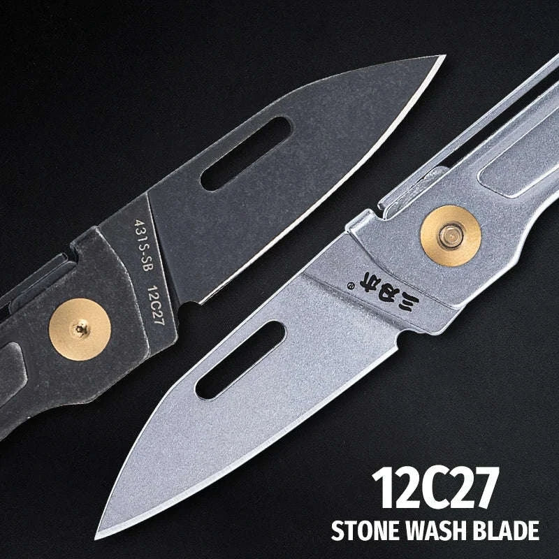 SANRENMU 431S Folding Pocket Knife-431S-SF