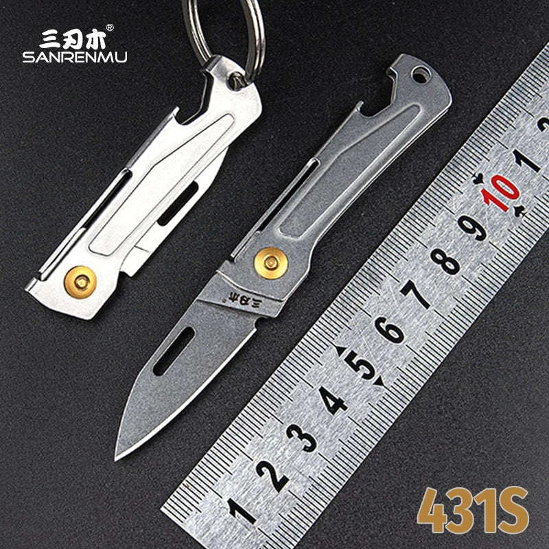 SANRENMU 431S Folding Pocket Knife-431S-SF