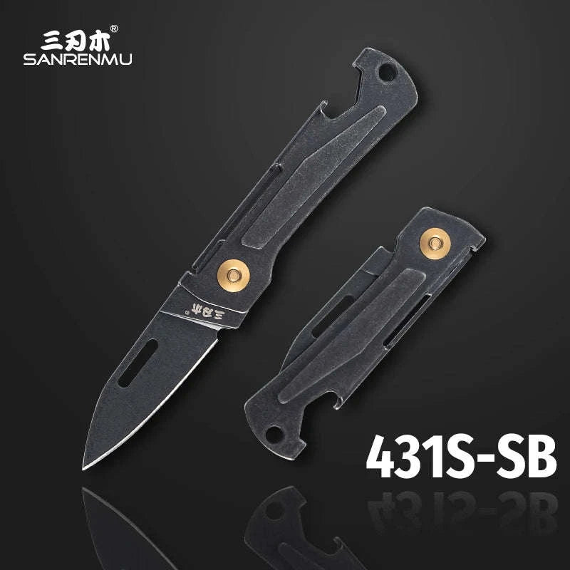 SANRENMU 431S Folding Pocket Knife-431S-SF