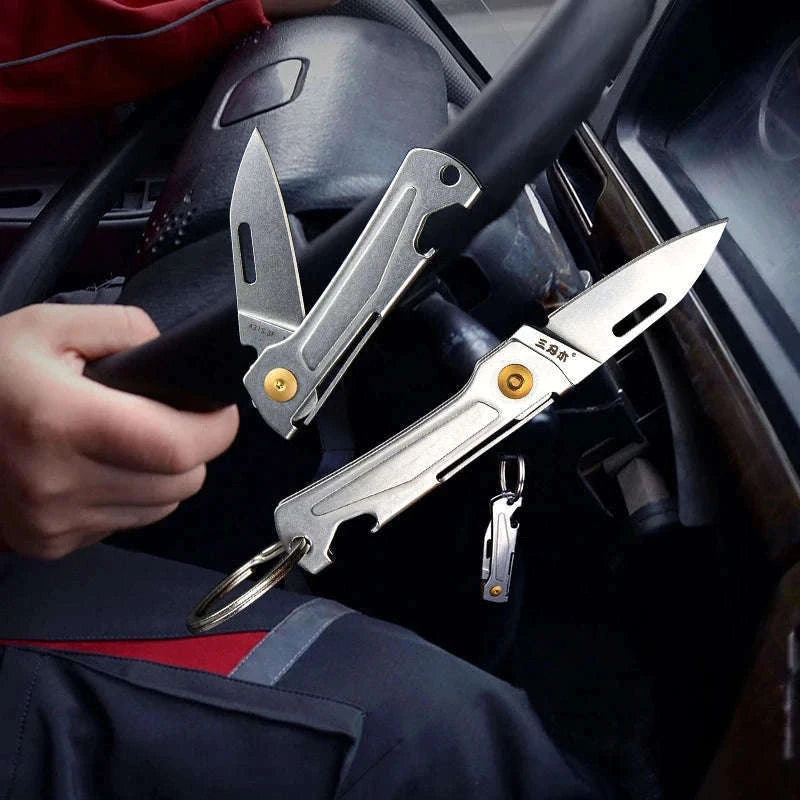 SANRENMU 431S Folding Pocket Knife for Everyday Carry-431S-SF