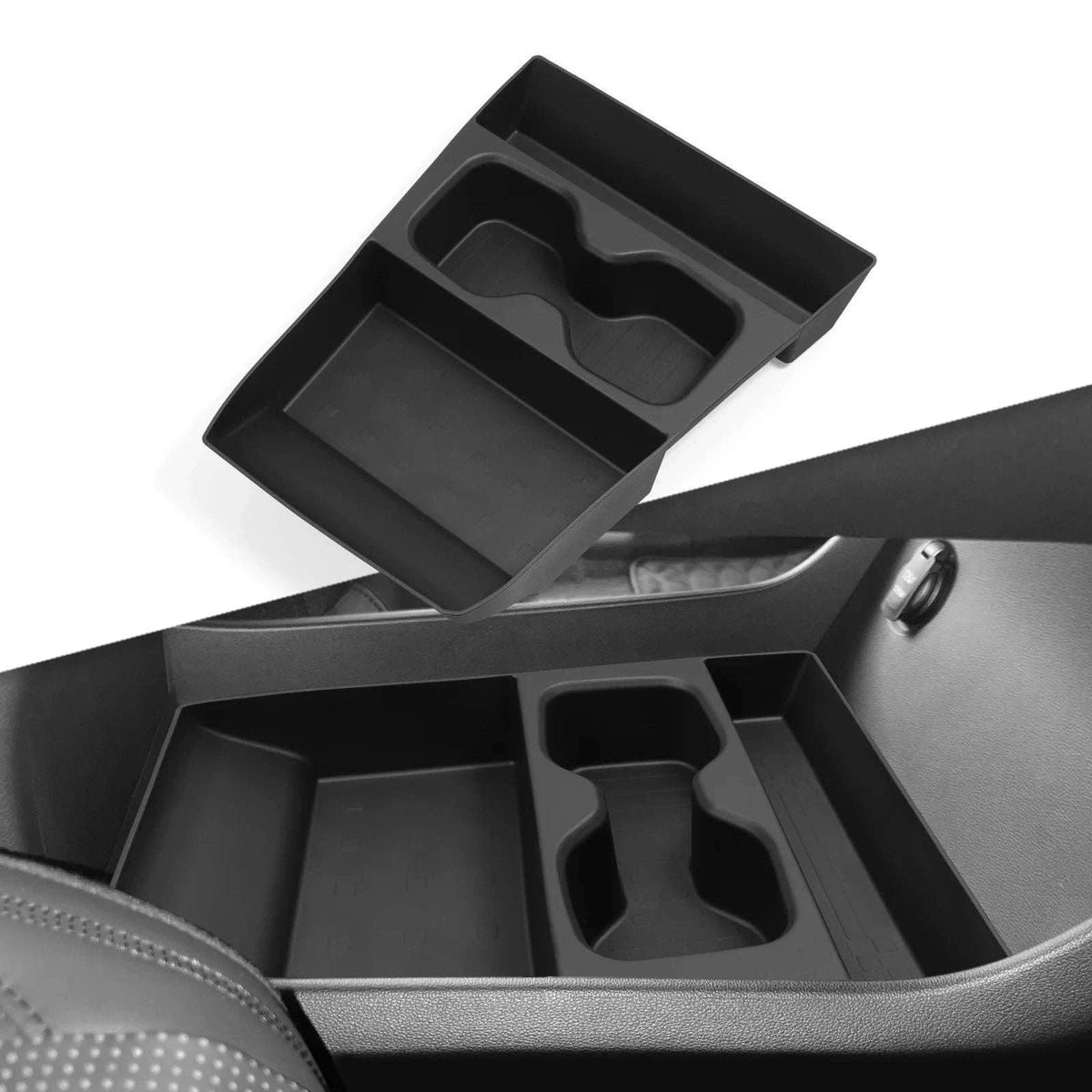 Santa Fe 2024-2026 Armrest Box Storage Organizer-central lower box