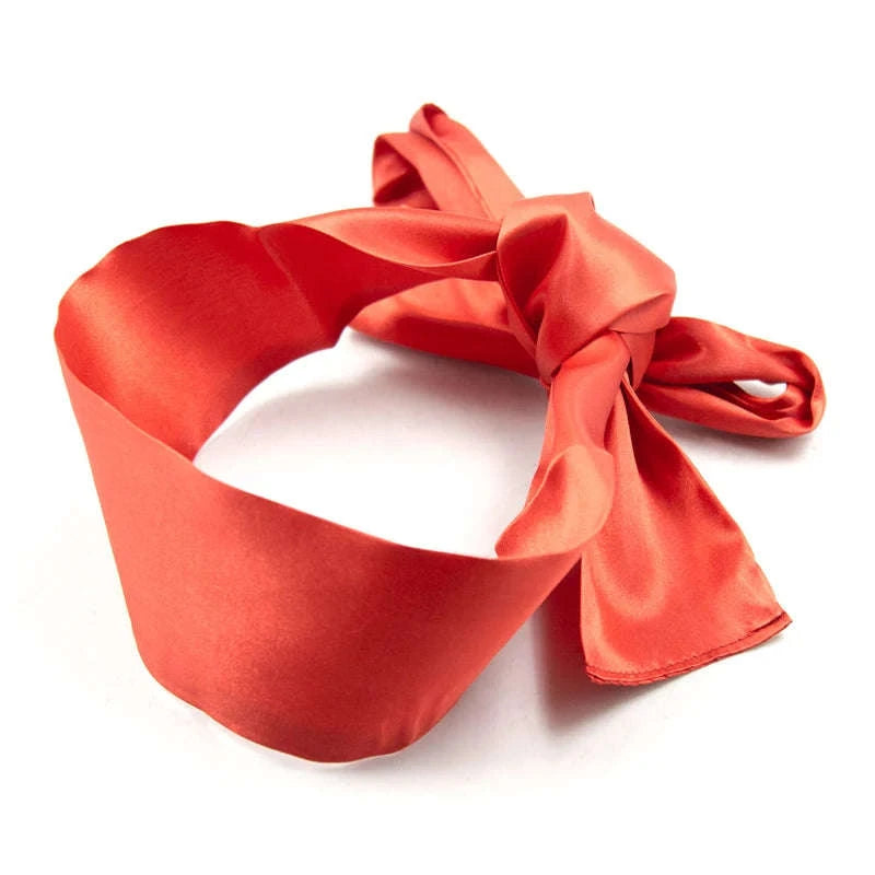 Satin Bondage Restraints Set for Couples-Rose
