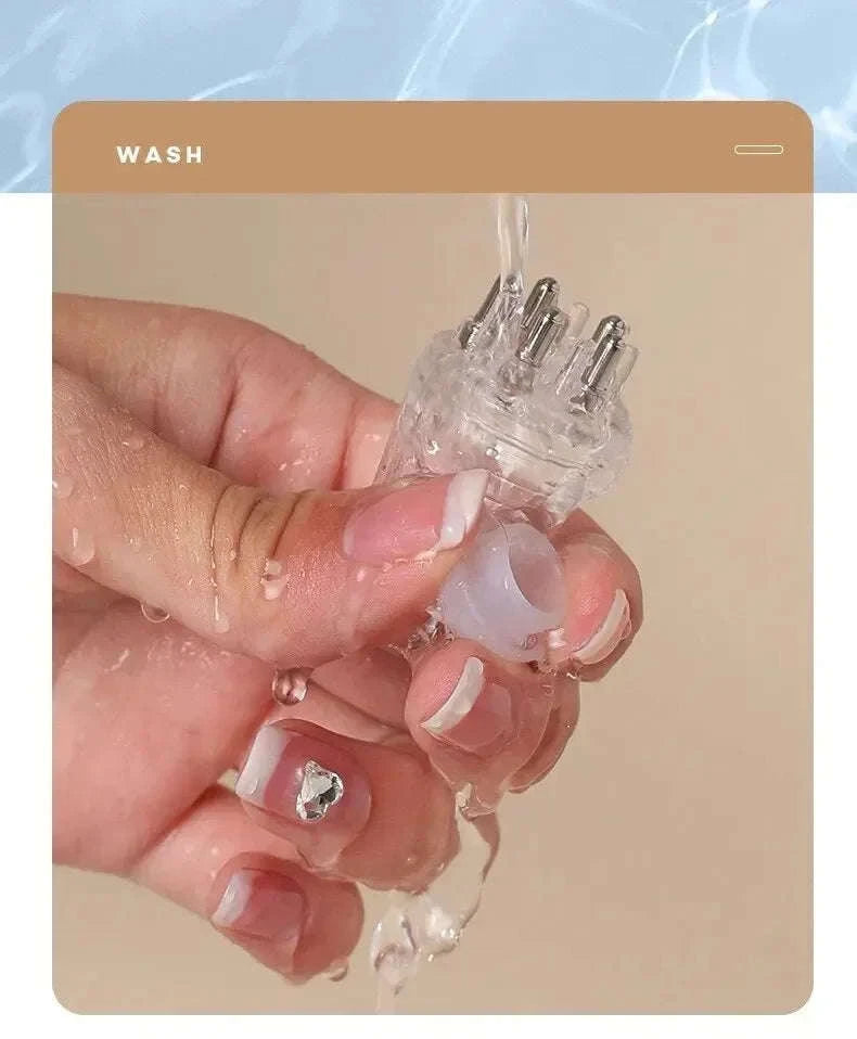 Scalp Applicator Hair Regrowth & Styling Comb-WHITE