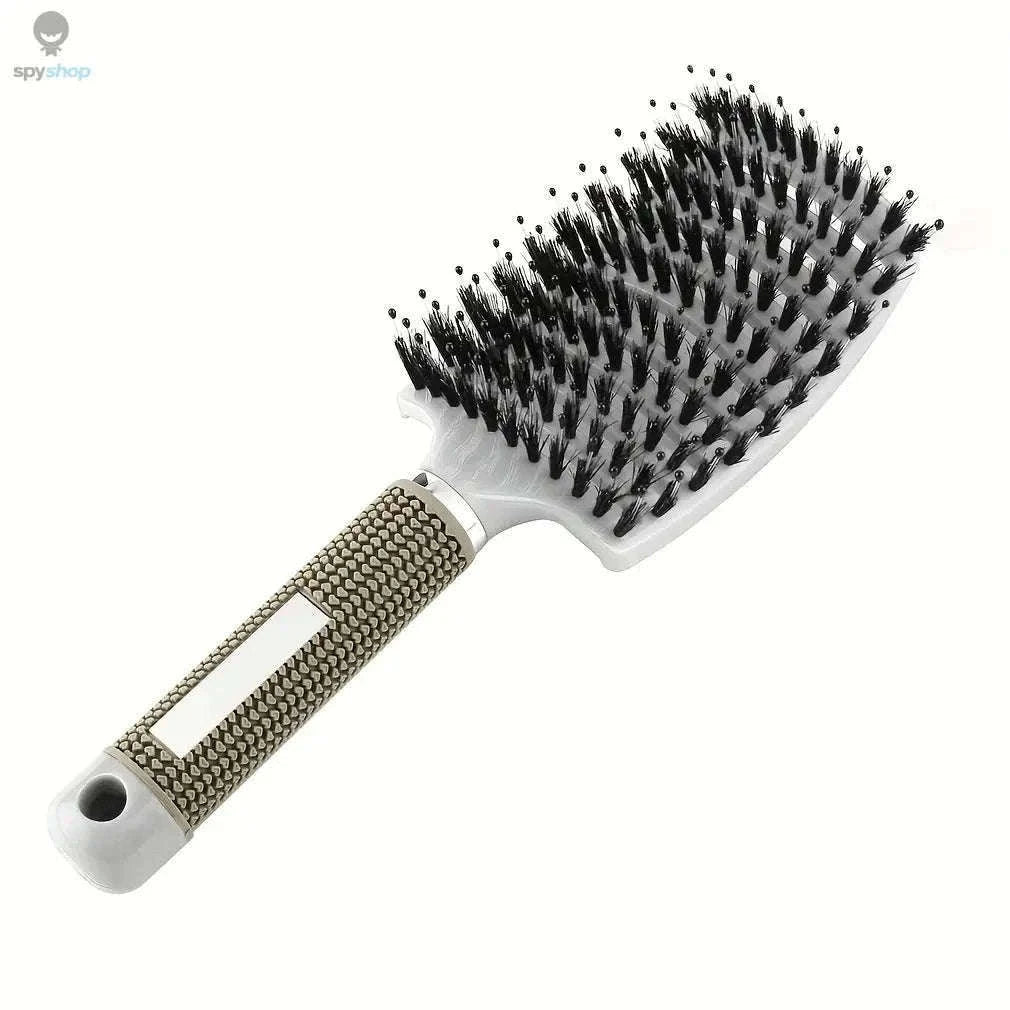 Scalp Massage Hair Brush for Gentle Detangling and Shine-All Blue