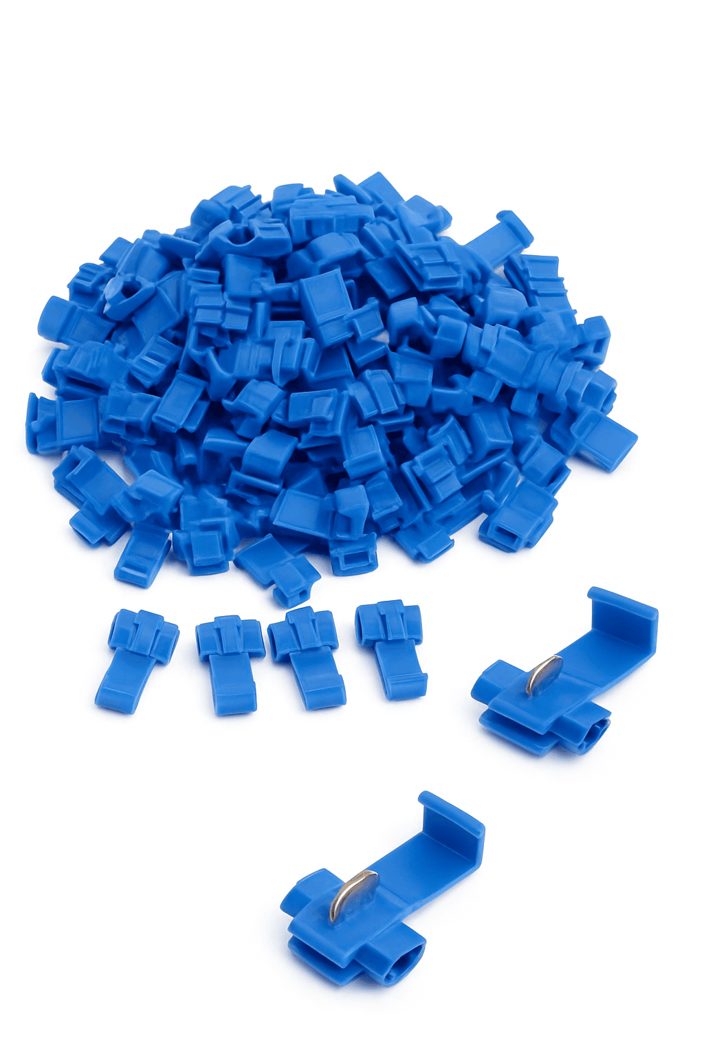 Scotch Lock Quick Splice Wire Connectors 50-Pack AWG 22–18-BLUE / 50PCS