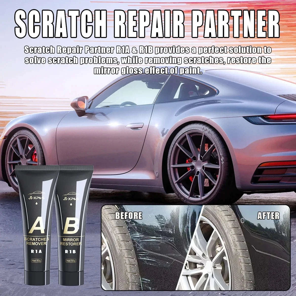 Scratch Repair Kit R1 – Mirror-Gloss Car Polish-1 PC