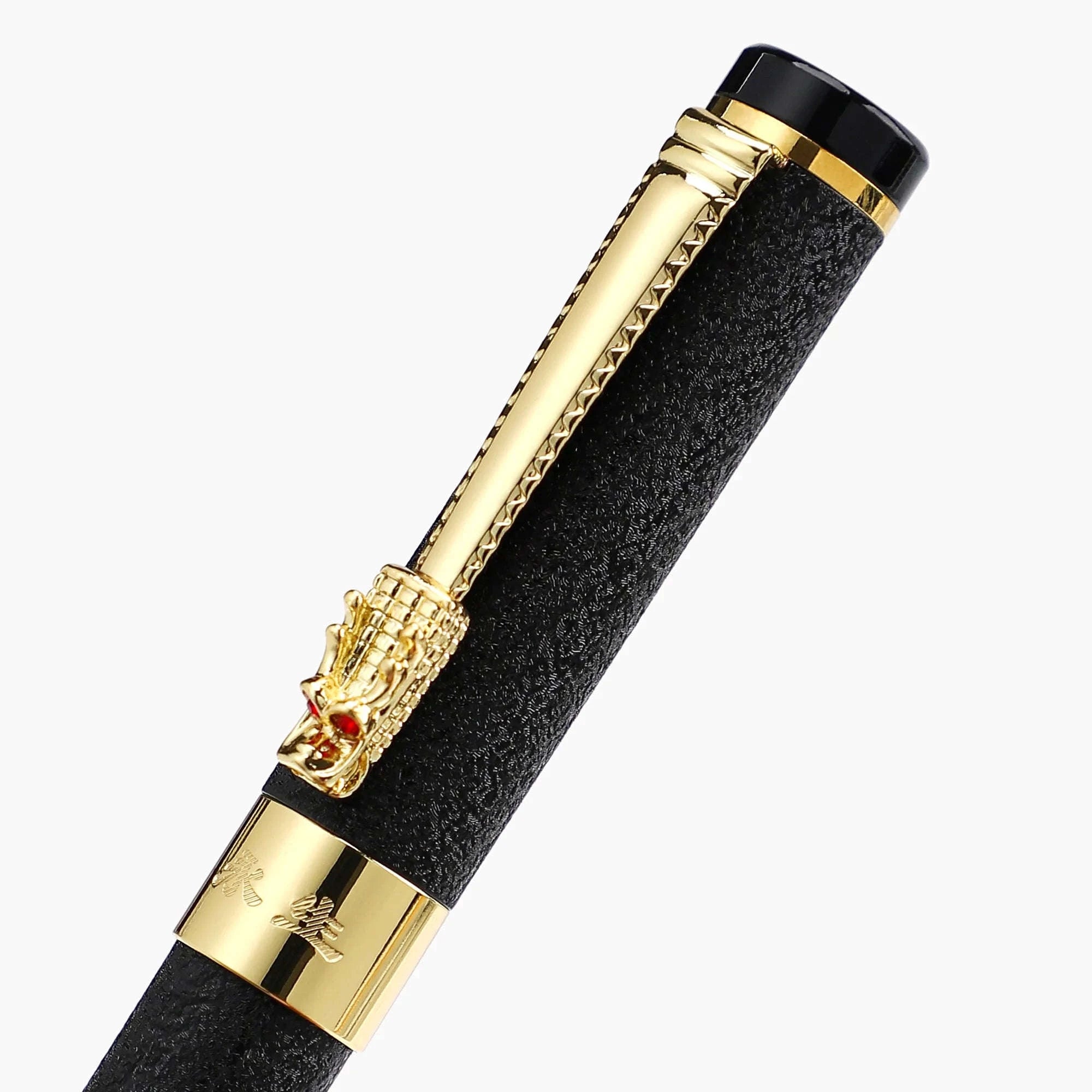 Scrub Metal Fountain Pen with 0.5mm Iridium Nib-1 pc black / F