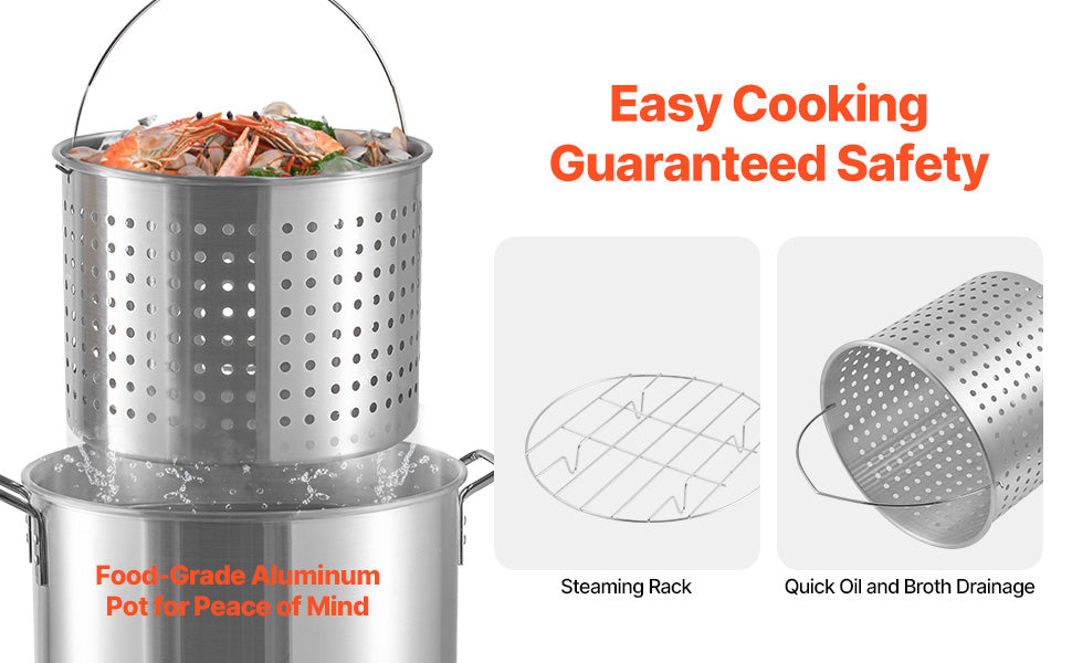 Seafood Boiling Kit with Strainer