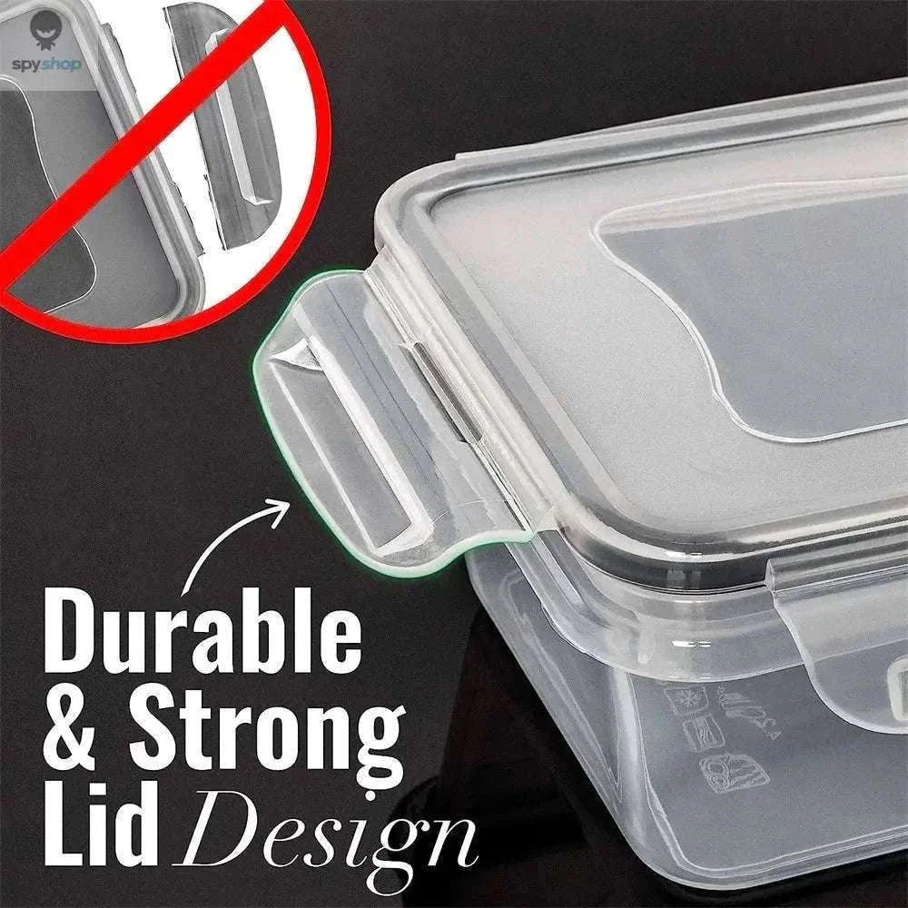 Sealed Rectangular Refrigerator Storage Box, Airtight Food Organizer-1500ml-1pc