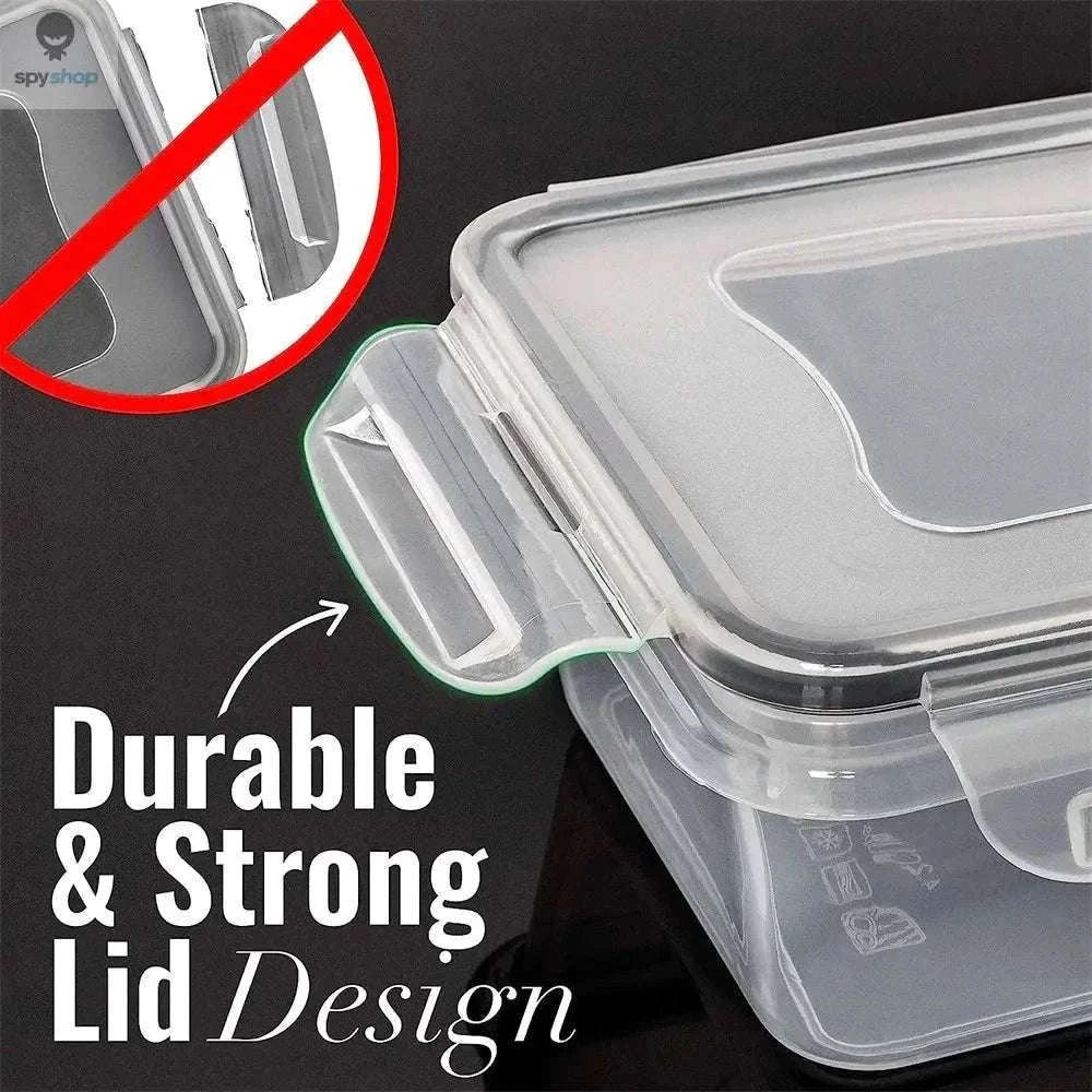 Sealed Rectangular Refrigerator Storage Box, Airtight Food Organizer-1500ml-1pc