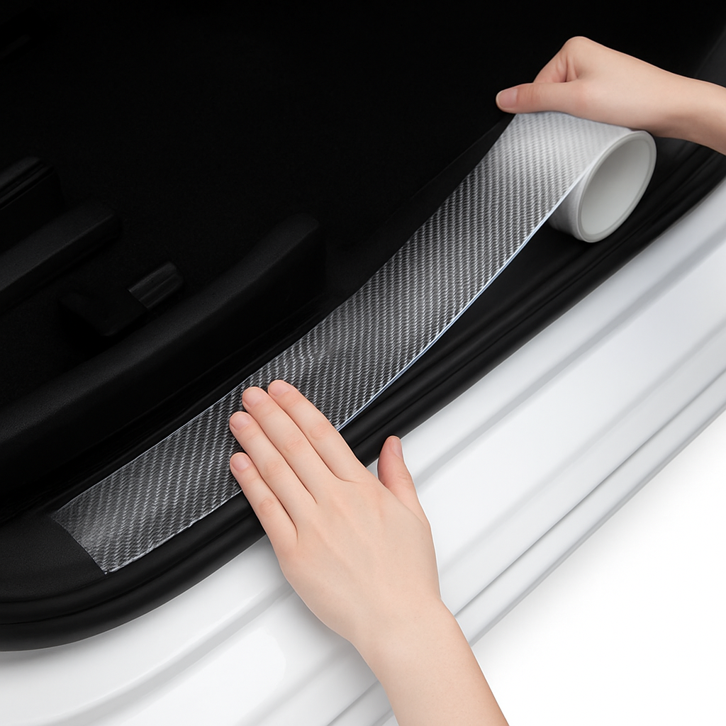 Transparent Carbon Fiber Car Sticker Protector