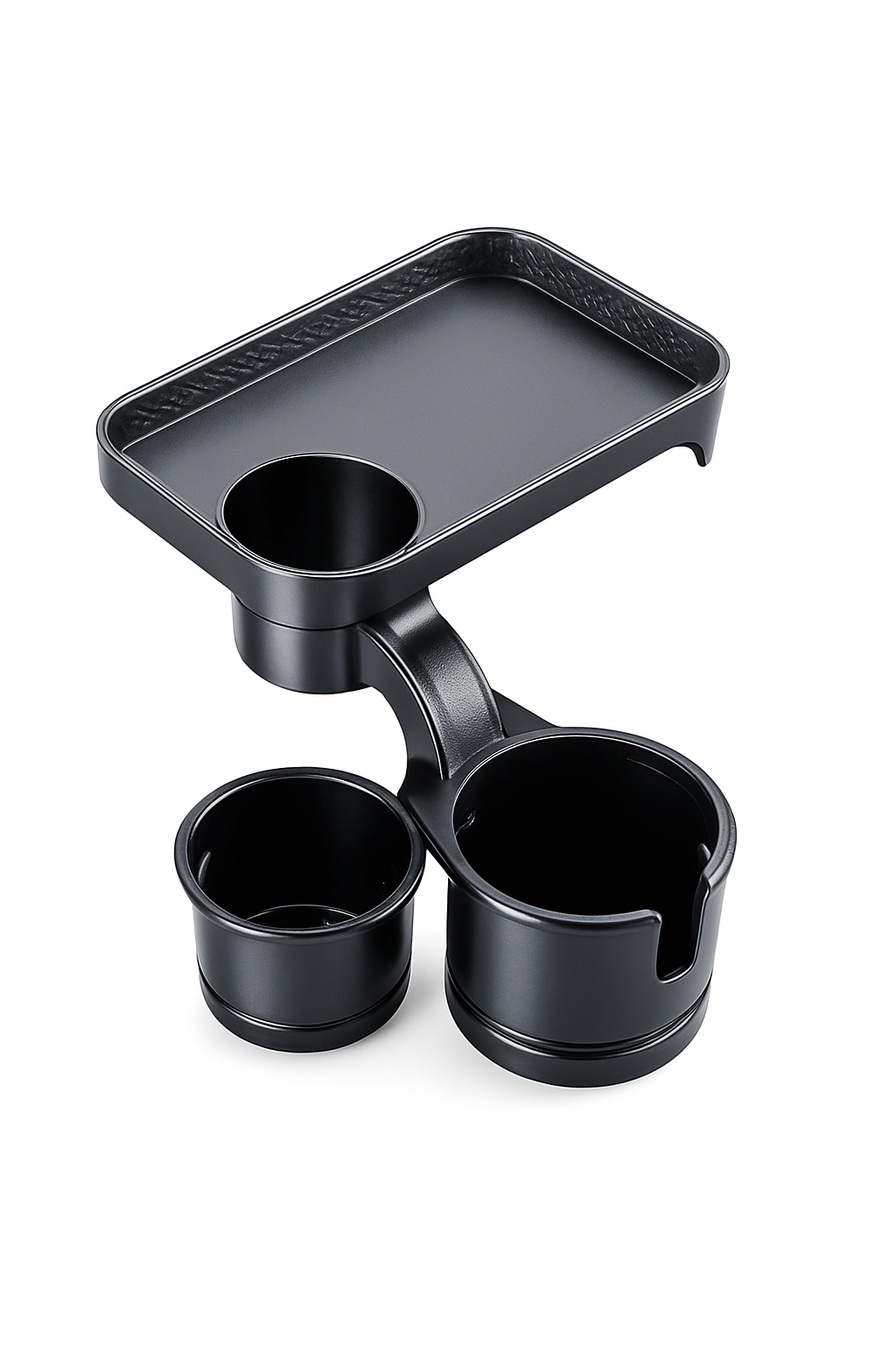 Premium Car Cup Holder Expander with Tray