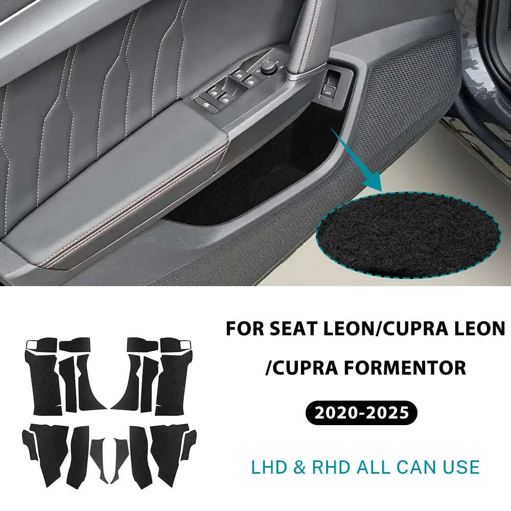 Seat Leon Cupra Formentor Interior Map Pocket Sticker Trim-Polyester sticker / Germany