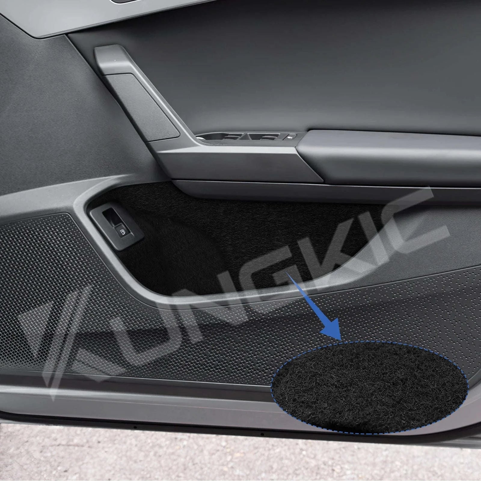 Seat Leon Cupra Formentor Interior Map Pocket Sticker Trim-Polyester sticker / Germany