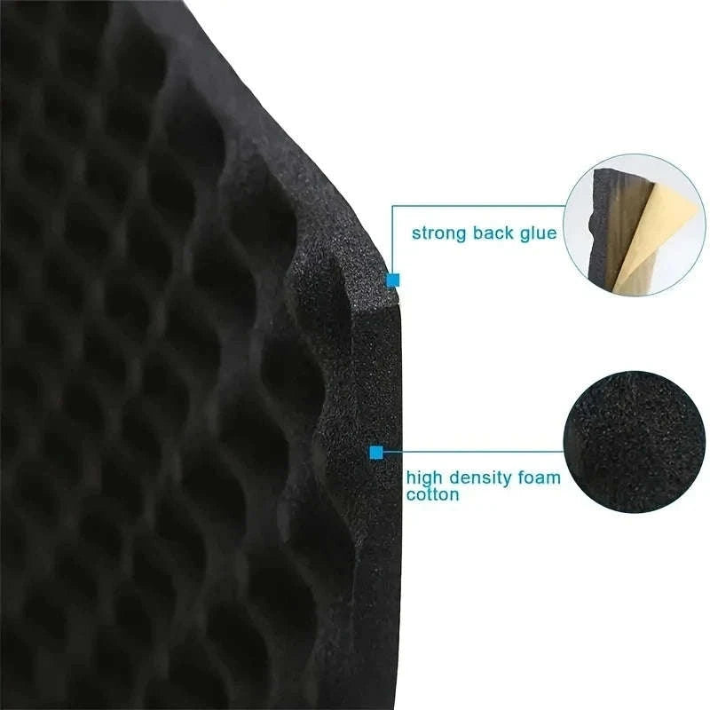 Self Adhesive Soundproofing Insulation Cotton-100x25x2cm