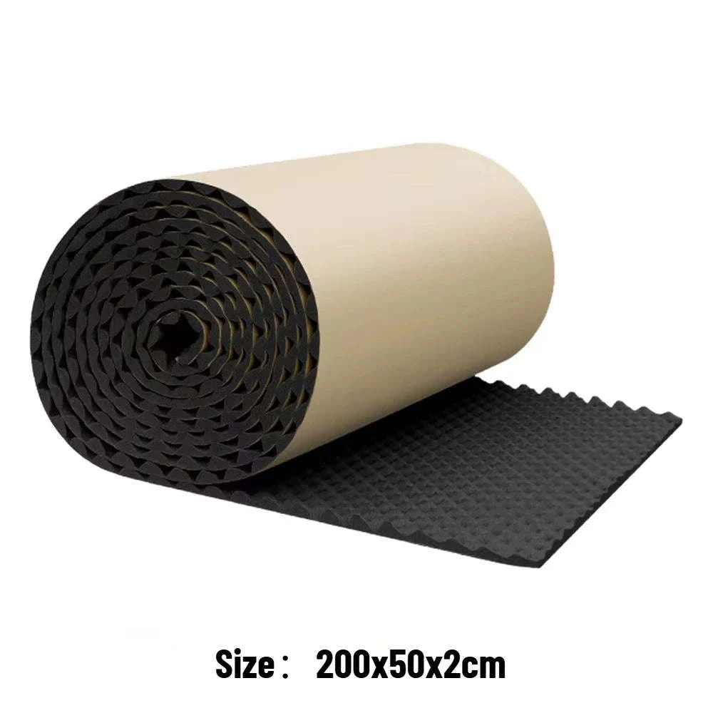 Self Adhesive Soundproofing Insulation Cotton-100x25x2cm