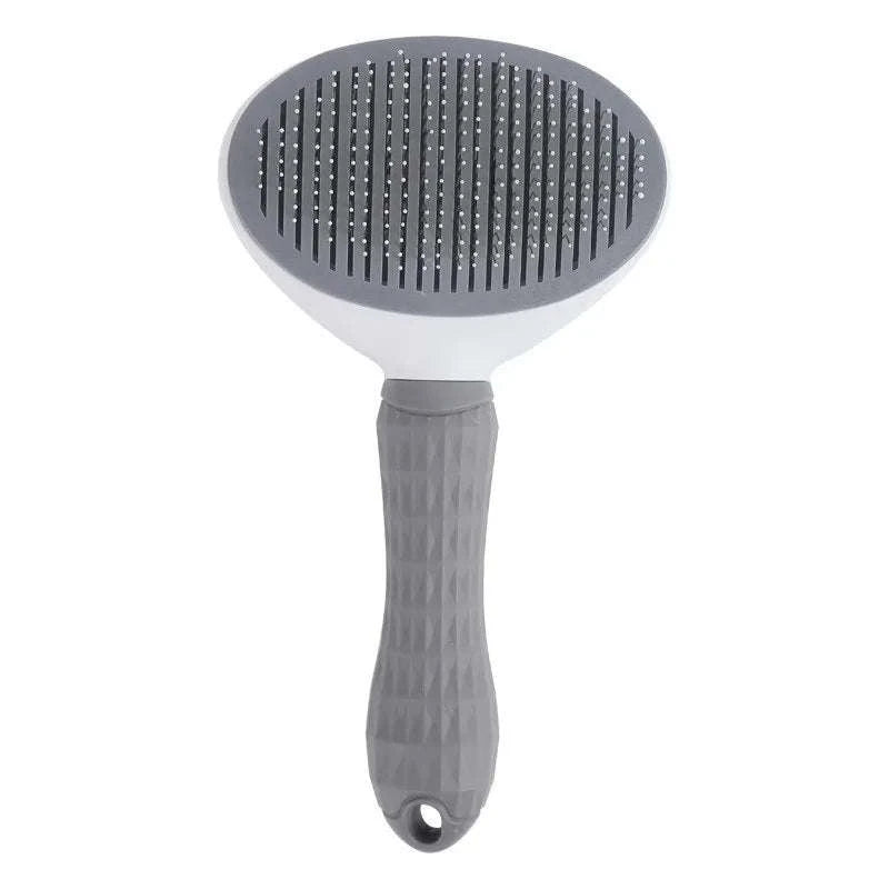 Self-Cleaning Pet Brush & Comb-Blue