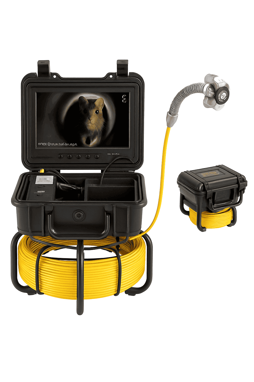 Self-Leveling Sewer Camera with 9-Inch HD Screen-30M / GERMANY