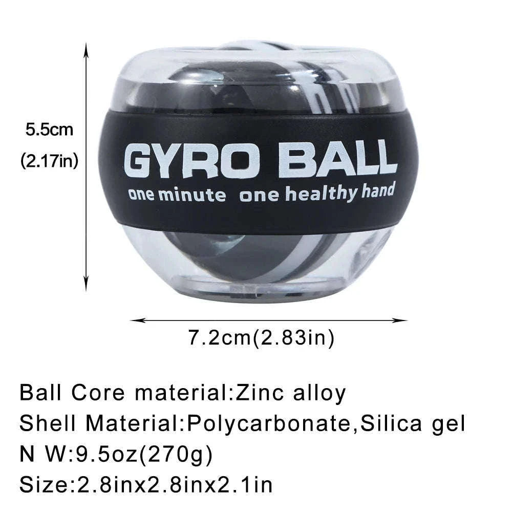 Self-Starting Power Wrist Ball Forearm Exerciser-Default Title
