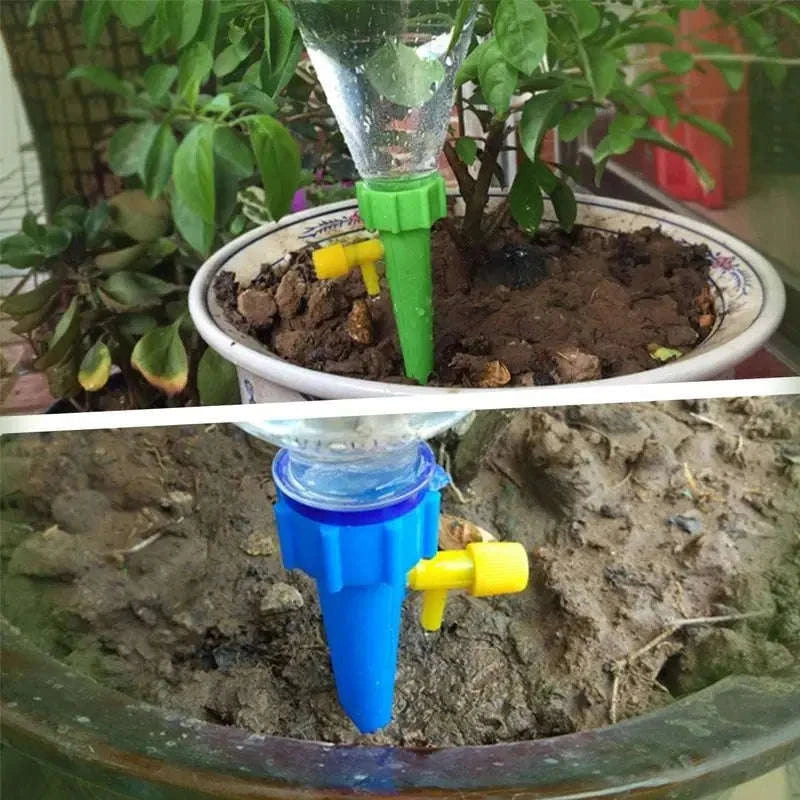 Self Watering Spike for Effortless Plant Care-Blue-6Pcs