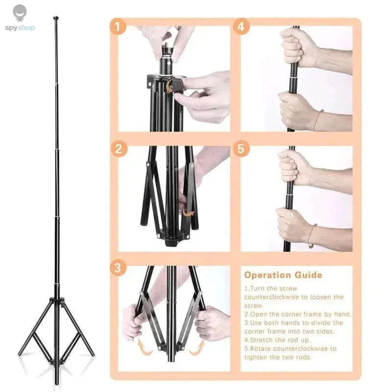 Selfie LED Ring Light Studio Kit-33CM LED 160tripod