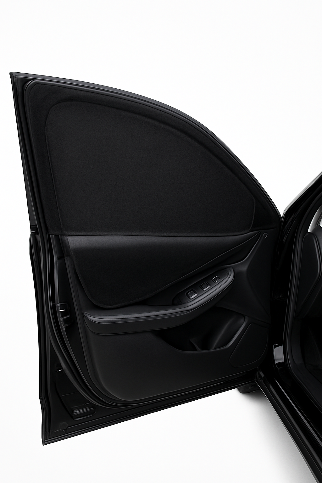 Car Side Window Sun Shade Mesh with Zipper