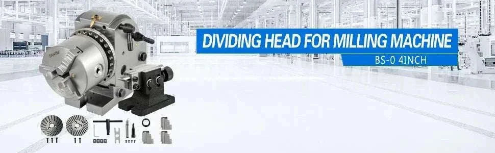 Semi-Universal Dividing Head 4"/5" 3-Jaw Chuck Milling Indexer Set-With 4In 3-Jaw Chuck / spain