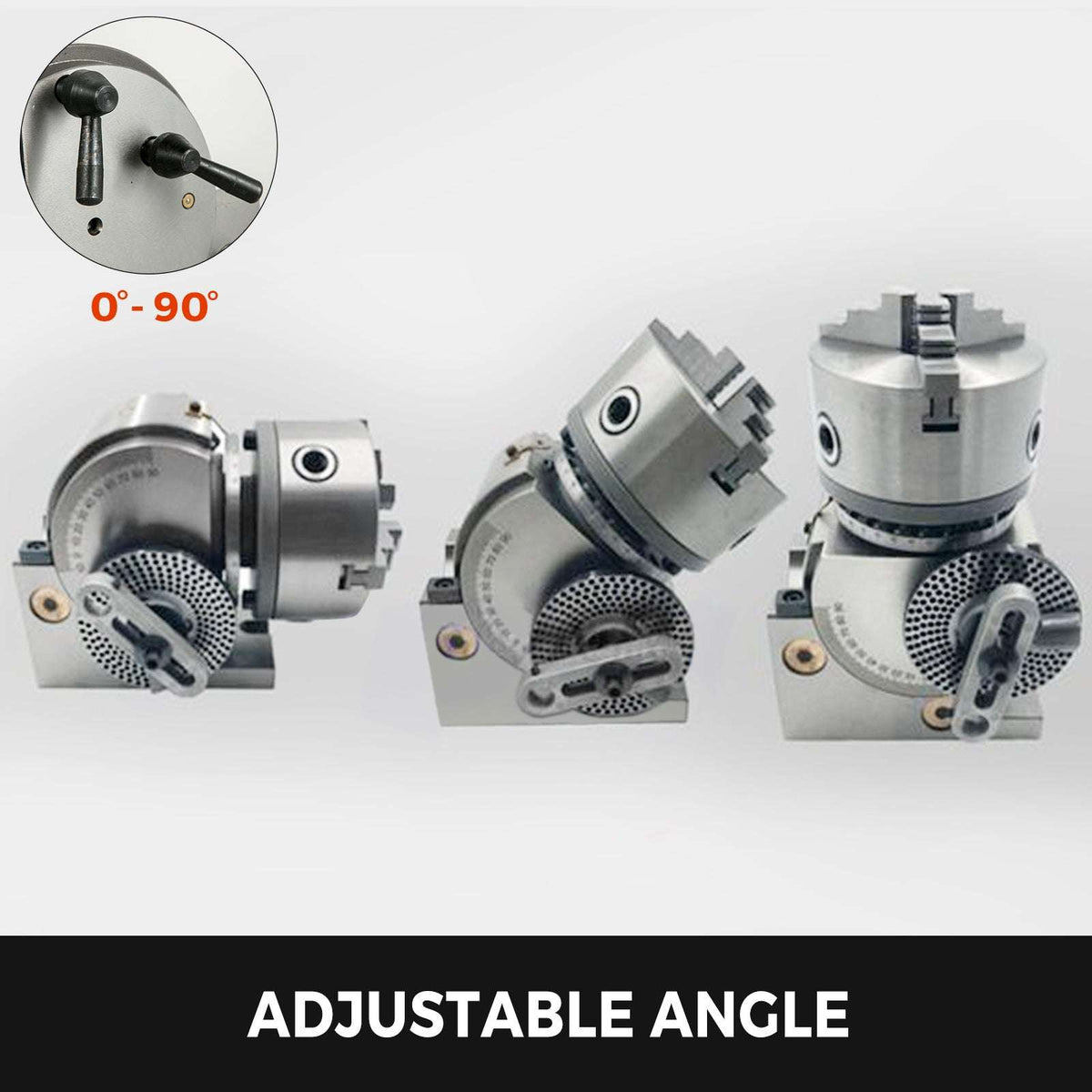 Semi-Universal Dividing Head 4"/5" 3-Jaw Chuck Milling Indexer Set-With 4In 3-Jaw Chuck / spain