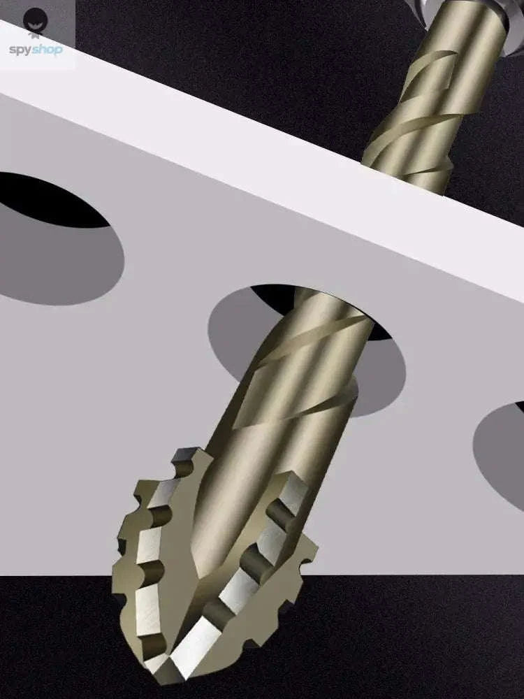 Serrated Eccentric Drill Bit – Four-Edge Precision for Tile, Glass & Hard Materials-4 PCS And Box