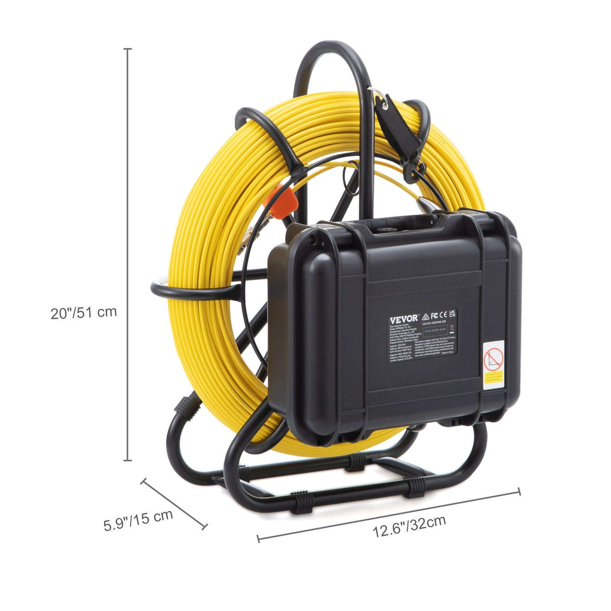 Sewer Camera with 512Hz Locator and 9" Display-9 inch Screen 91M / spain