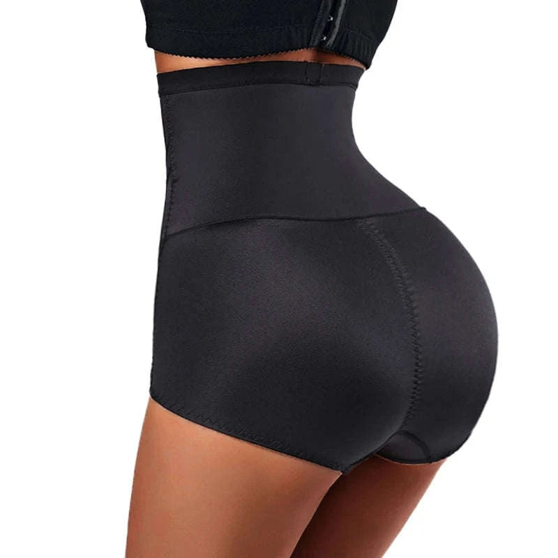 Sexy Cross Body Shaper High Waist Panties-M / Skin