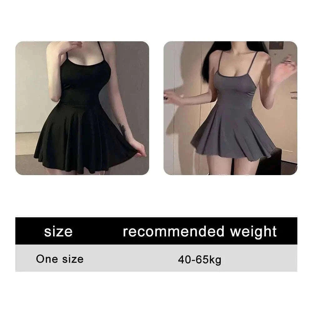 Sexy Pleated Micro Mini Dress with Ruffled Backless Design-B / CN