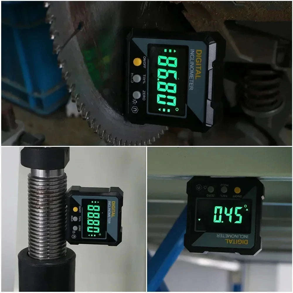 SHANHR Digital Level Box and Angle Finder (Magnetic Base & LCD Display) for Woodworking and Accurate Table/Miter Saw-SHAHE-5315-90C / United States