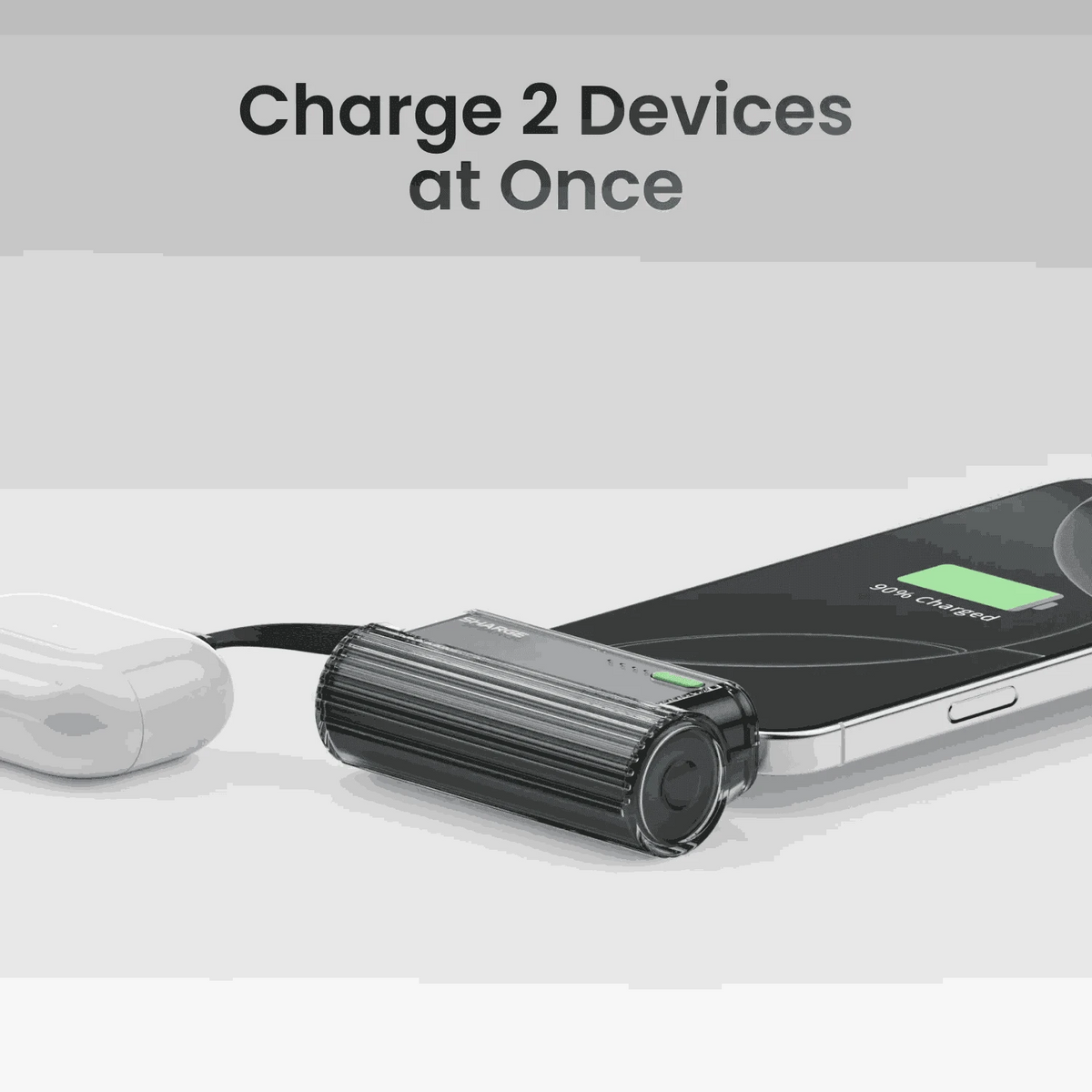 SHARGE Flow Mini 2 5000mAh Fast Charging Power Bank-Black