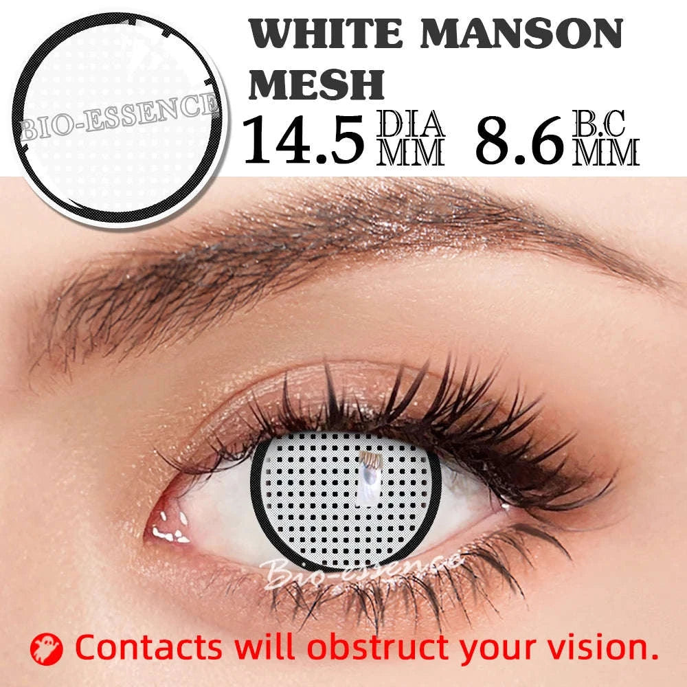 Sharingan Contact Lenses for Cosplay and Anime Style-Uchiha Sasuke / 0