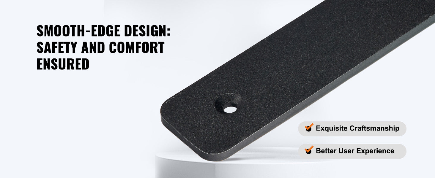 Heavy Duty Shelf Brackets Matte Black Steel