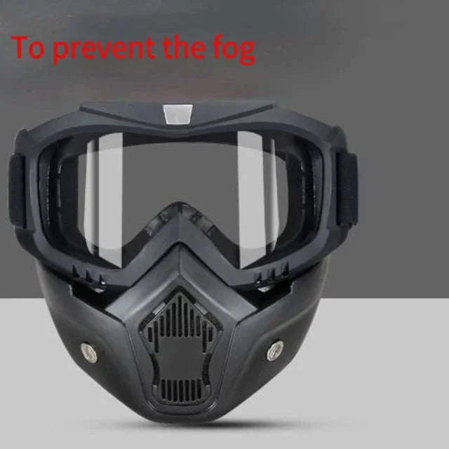 ShieldPro Full-Face Safety Goggles-transparency