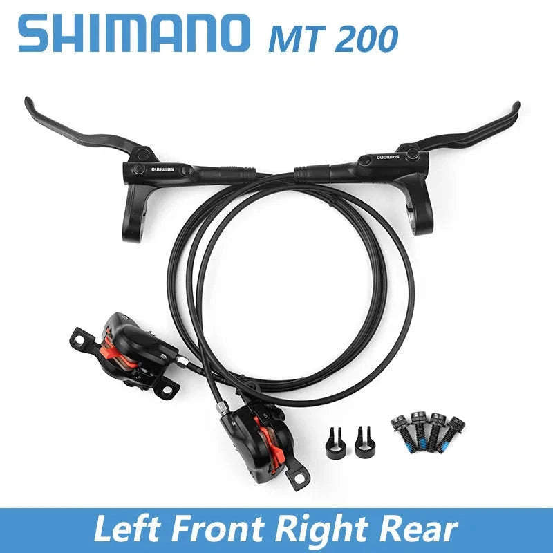 Shimano MT200 Hydraulic Disc Brake Set for Mountain Bikes-MT200 without rotor