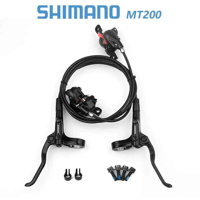 Shimano MT200 Hydraulic Disc Brake Set for Mountain Bikes-MT200 without rotor