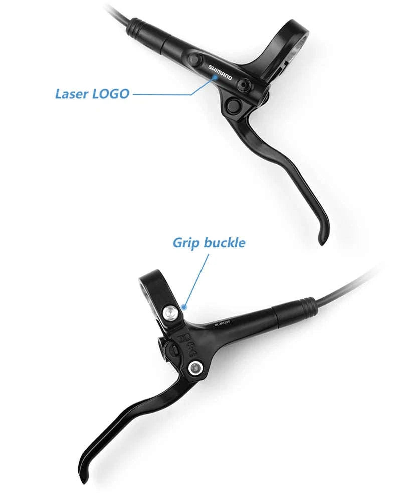 Shimano MT200 Hydraulic Disc Brake Set for Mountain Bikes-MT200 without rotor