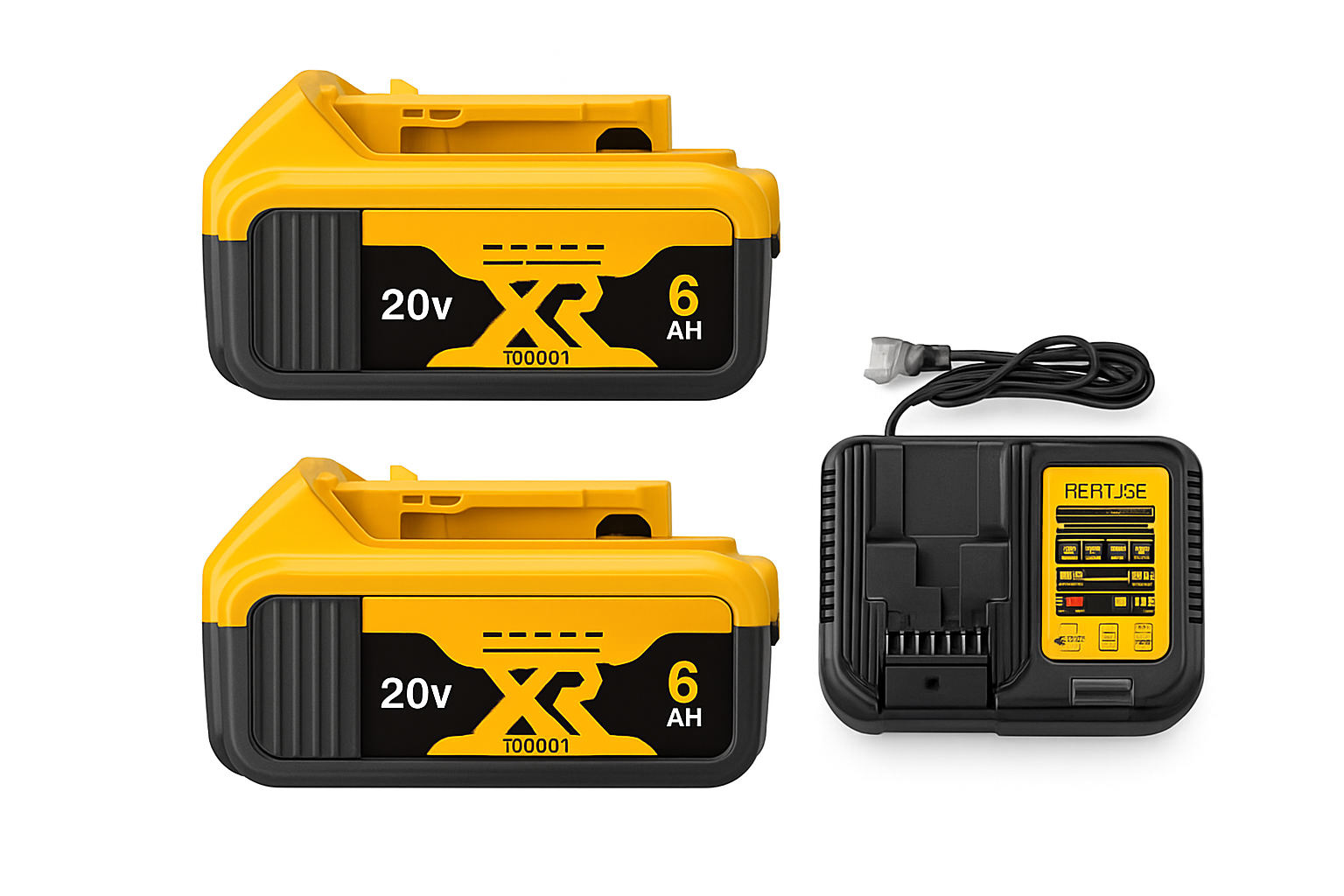 20V 12.0Ah Li-Ion Power Tool Battery Replacement