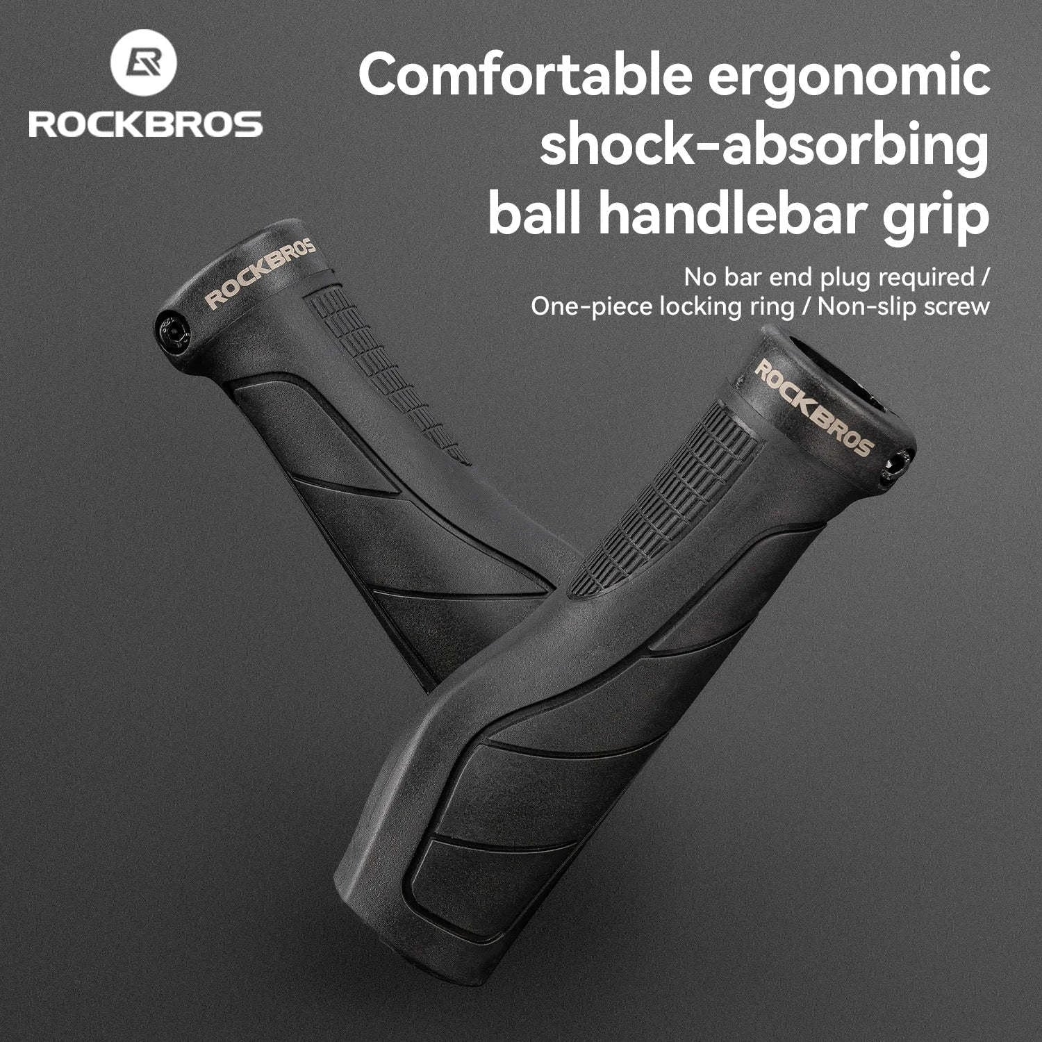 Shockproof Anti-Slip Bicycle Grips 13cm Comfortable Handlebar Cover-G326PL