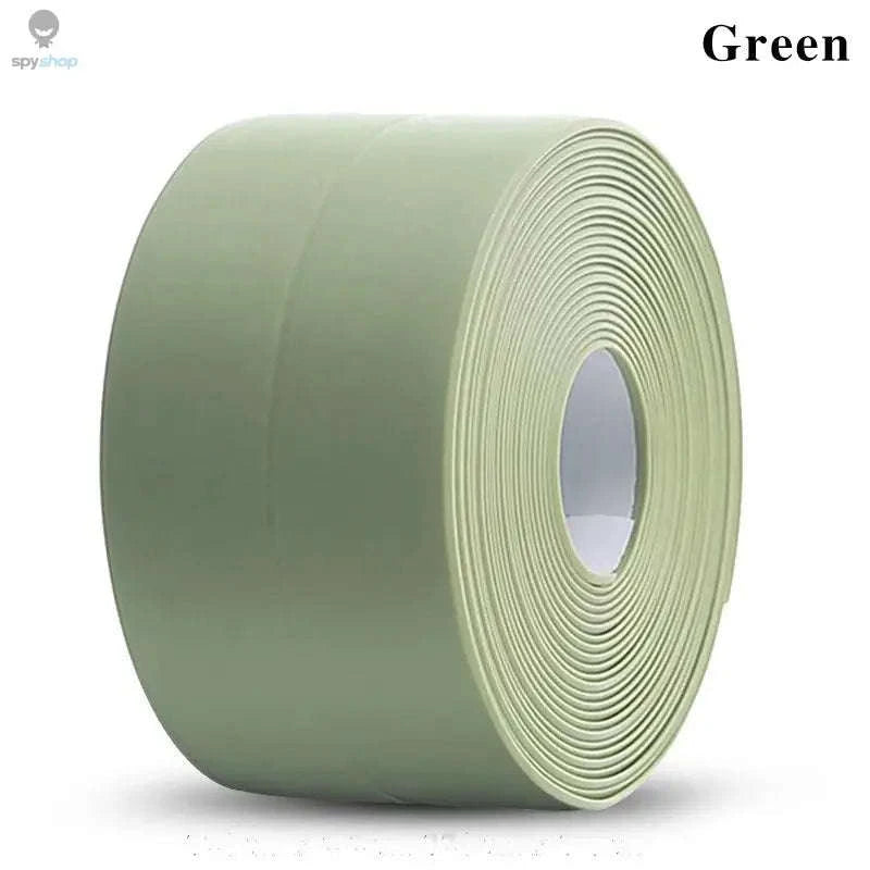 Shower Seal Tape – Waterproof PVC Caulk Strip for Baths, Sinks and Kitchens-blue tape / 320cm x 3.8cm