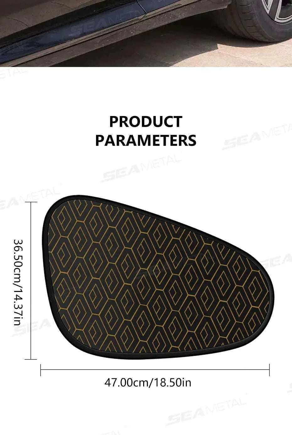 Side Window Sun Shade for Car-Front-Rear 4pcs