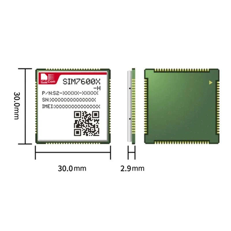 SIM7600 LTE CAT4 Development Board with GNSS & Voice Support-with module FPC GPS / SIM7600G-H / China Mainland