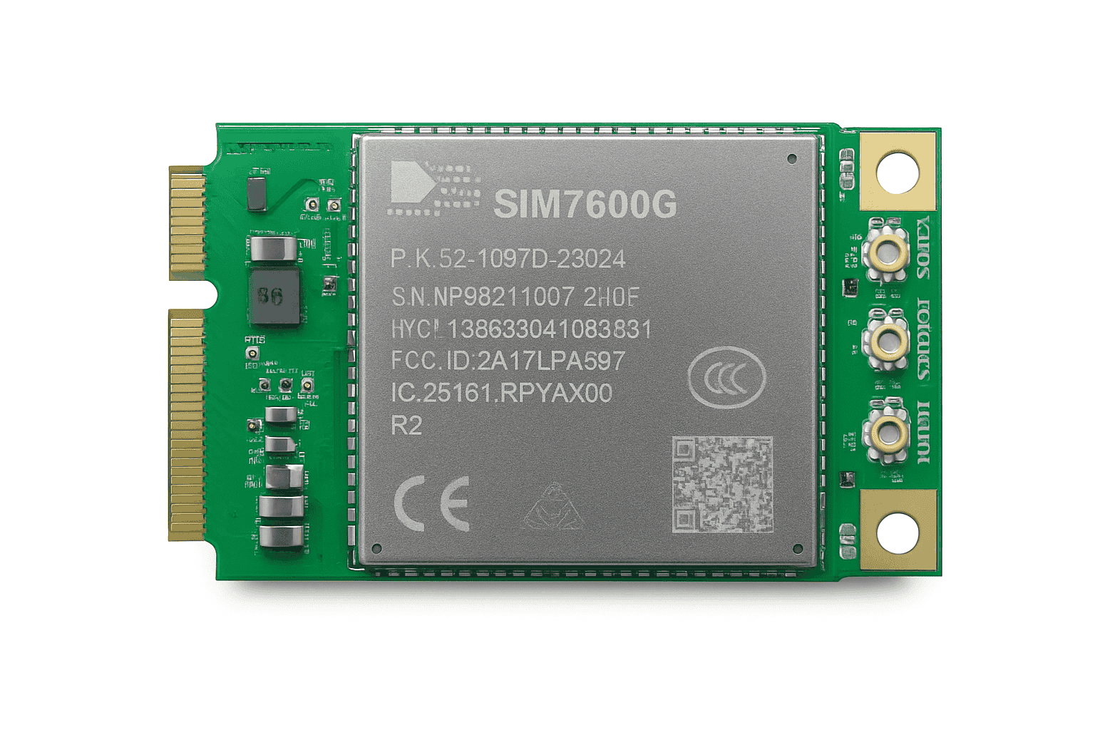 SIM7600G-H R2 Mini PCIe 4G LTE CAT4 Module Global Version-Package 3
