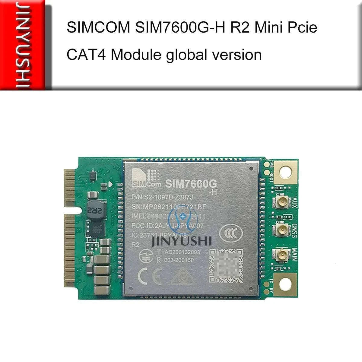 SIM7600G-H R2 Mini PCIe 4G LTE CAT4 Module Global Version-Package 3