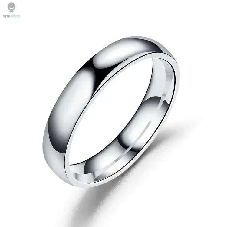 Simple 6mm Titanium Ring - Hypoallergenic Wedding Band-Rose Gold / 7