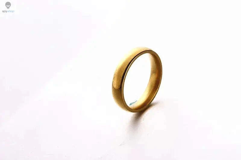 Simple 6mm Titanium Ring - Hypoallergenic Wedding Band-Rose Gold / 7