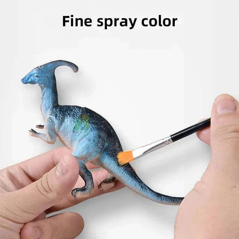 Simulation Dinosaur Toy Set for Kids with Storage Box-64PCS Set